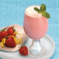 Strawberry Beverage for Weight Loss - High Protein
